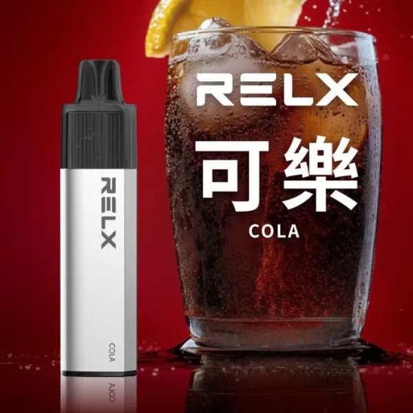 【可樂味】RELX悅刻拋棄式GA8000口 一次性電子煙 無需充電